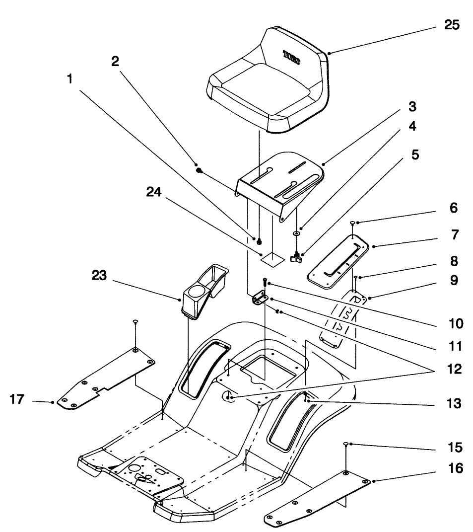 Parts – 15-44HXL Lawn Tractor | Toro