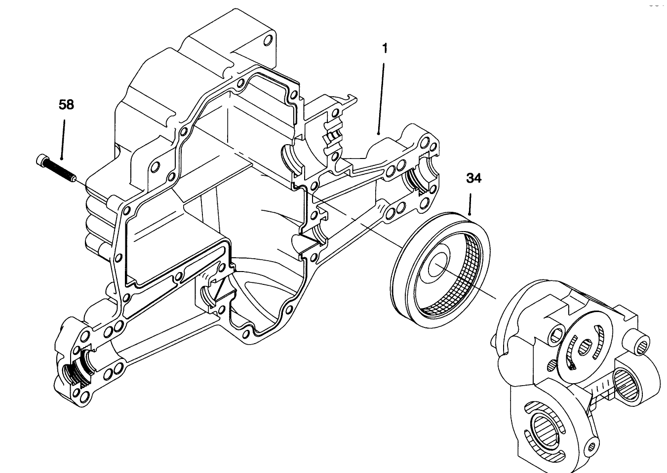 Hydro Transaxle Assembly (continued)