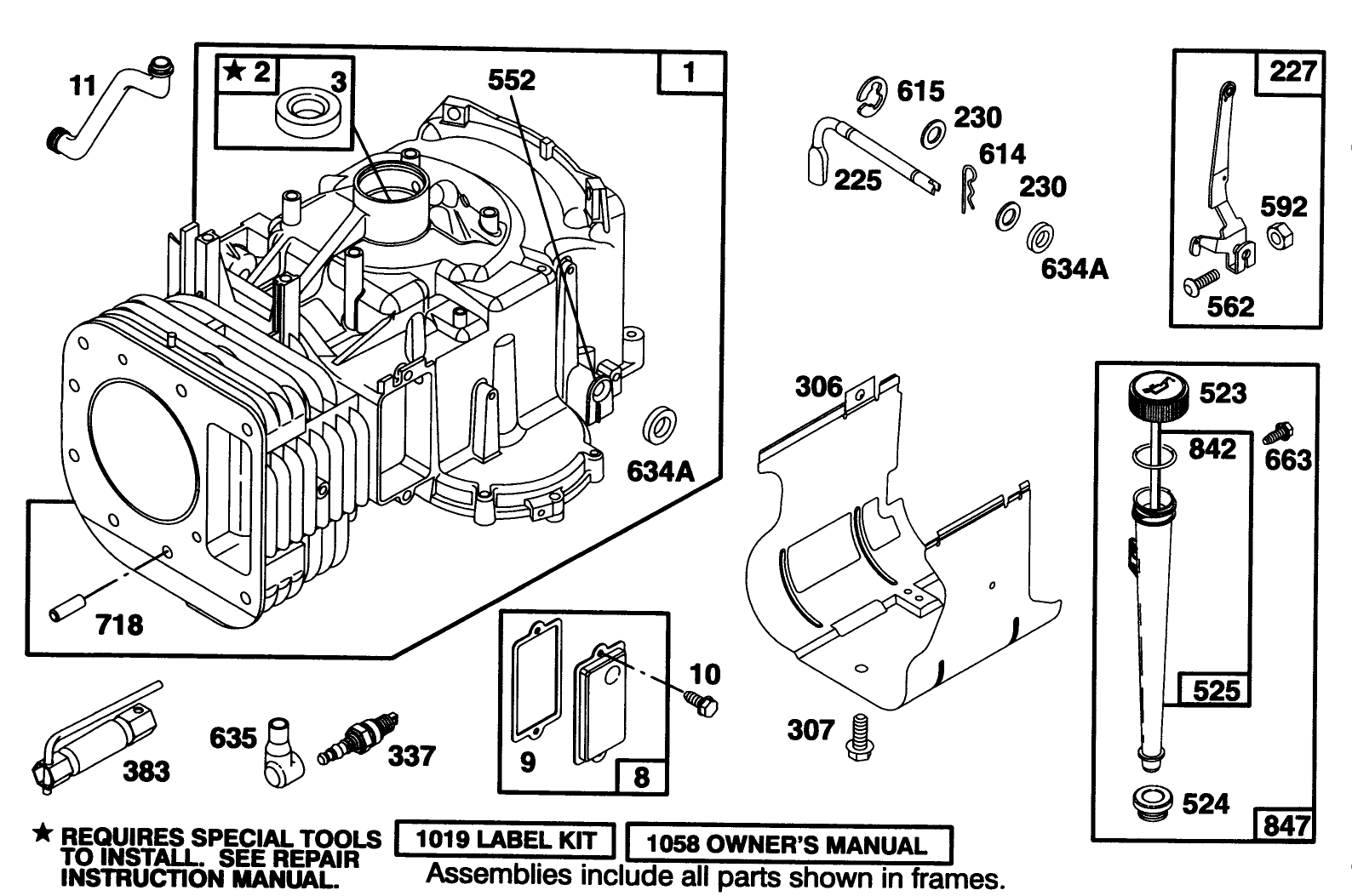 Engine Briggs & Stratton Model 28q777-0168-01