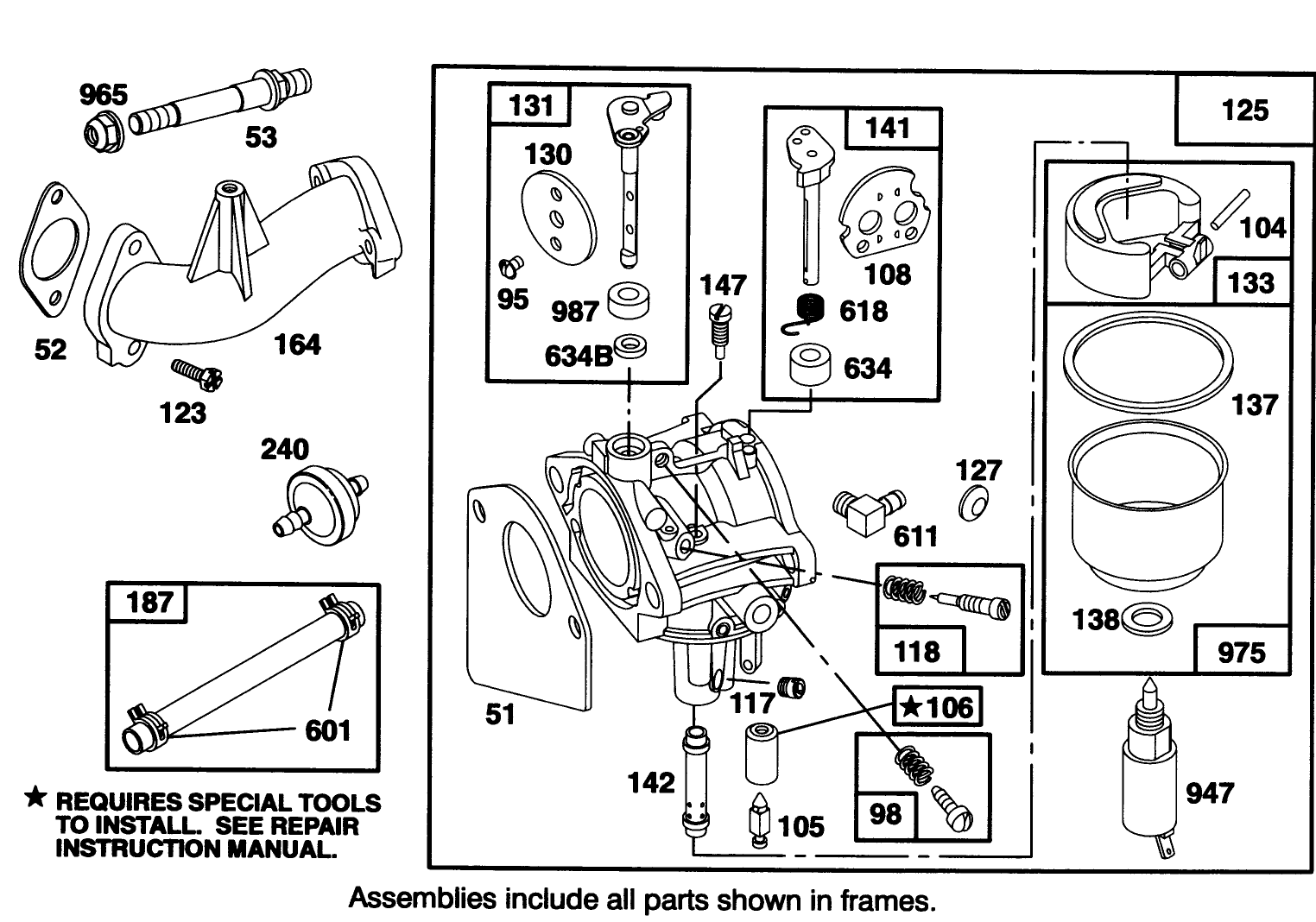 Engine Briggs & Stratton Model 28q777-0168-01