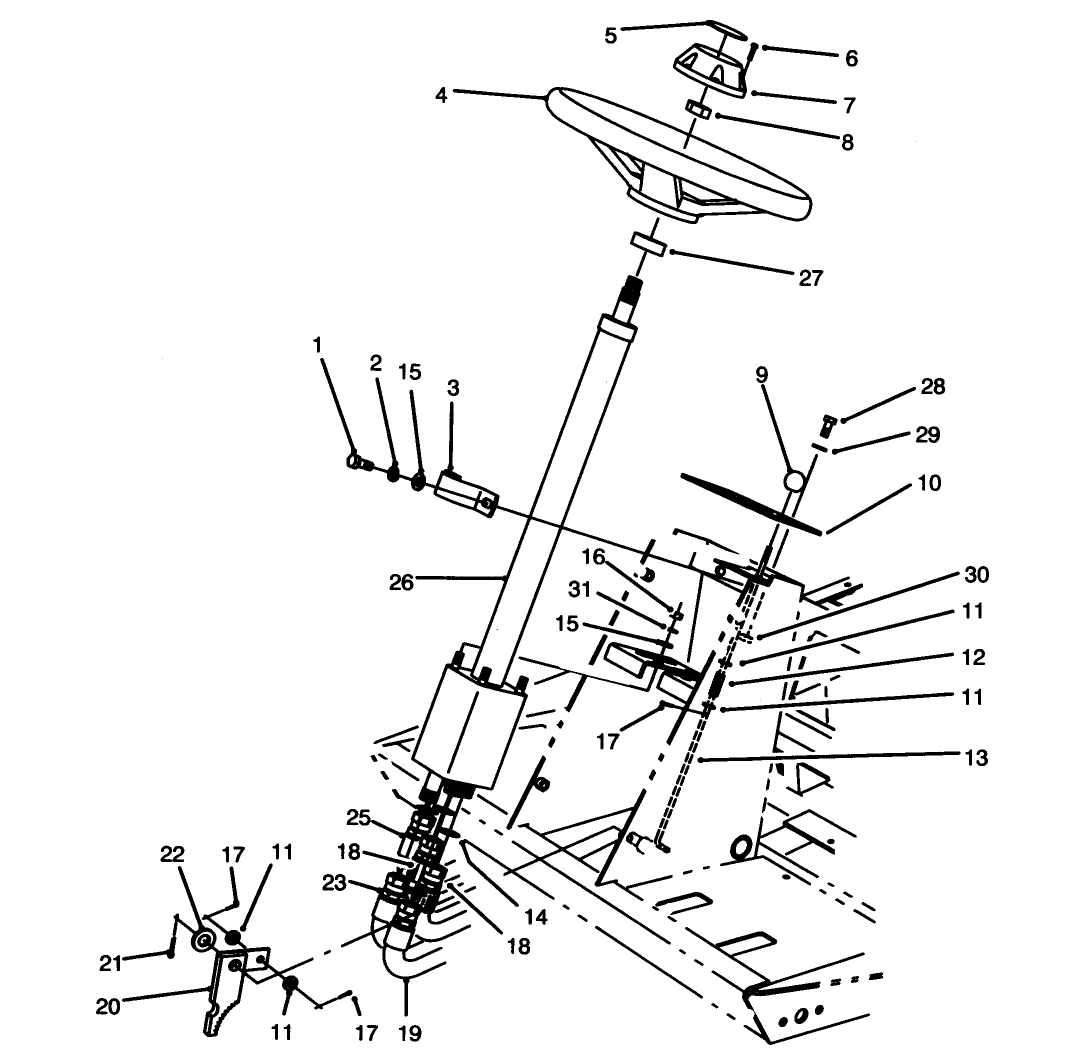 Steering Tower Assembly