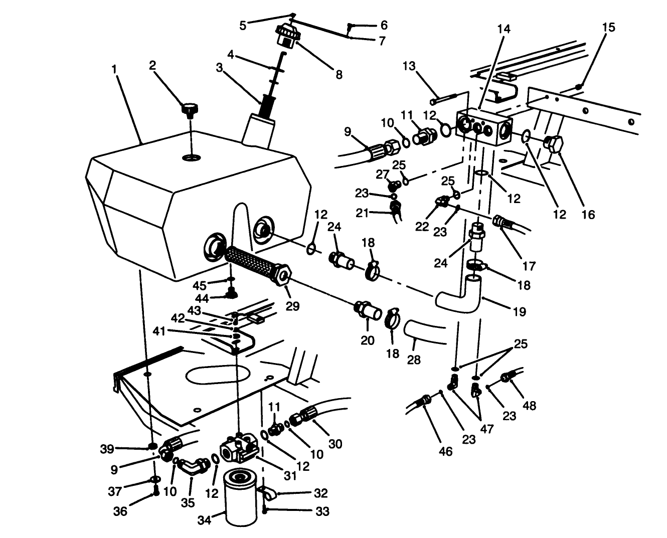 Hydraulic Reservoir Assembly