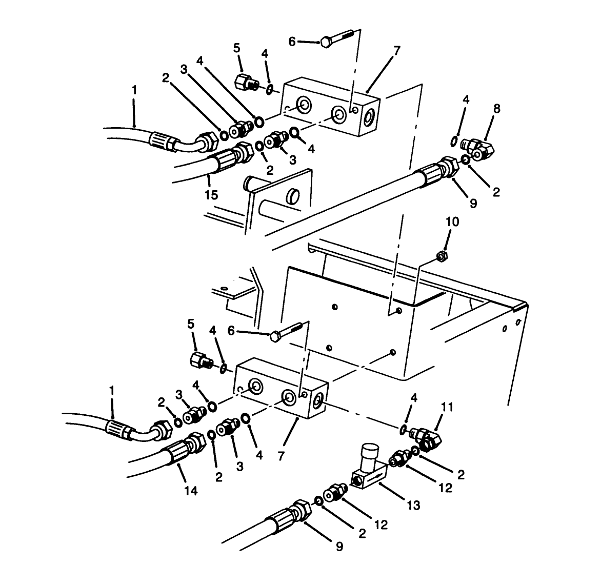 Rear Hydraulic Manifolds