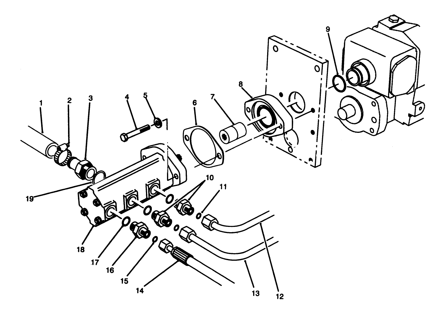 Gear Pump Installation Assembly