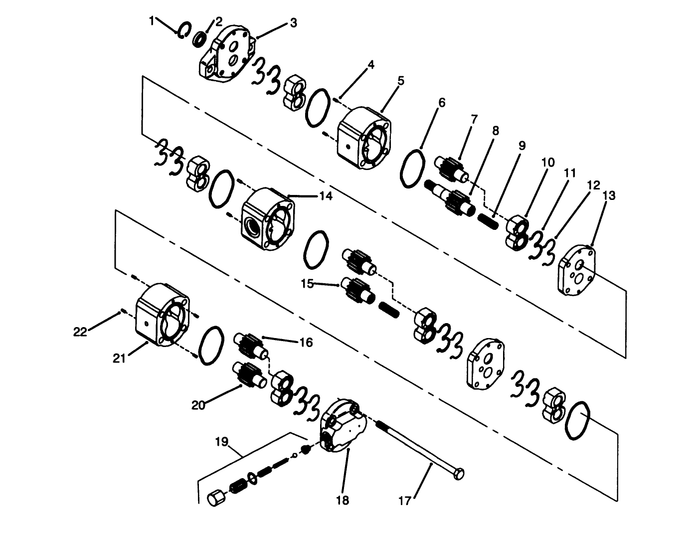Hydraulic Pump No. 93-1376
