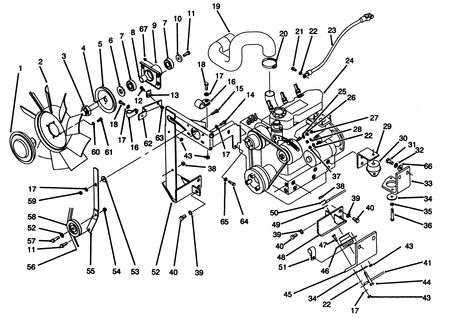 Engine Installation Assembly
