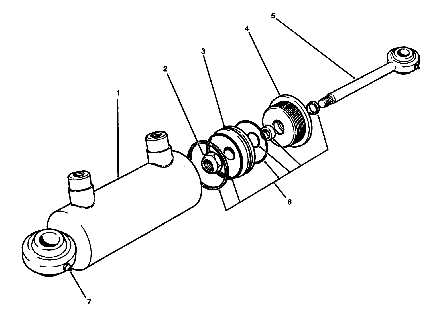Hydraulic Cylinder No. 75-1200