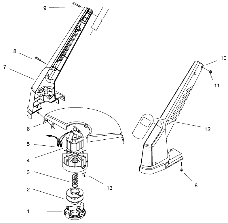 Motor & Housing Assembly