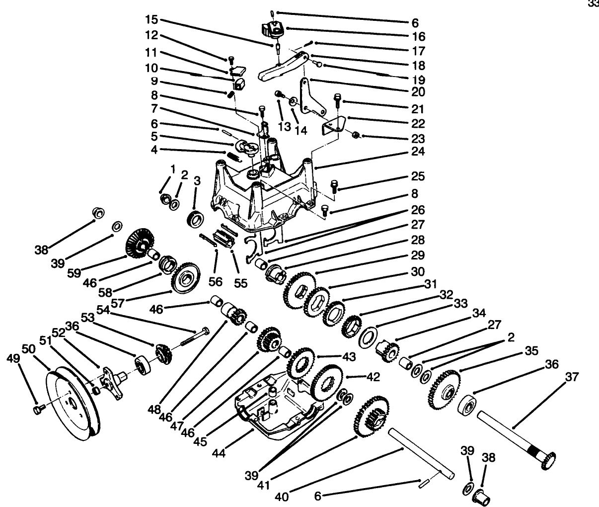 Transmission Assembly No. 66-8030