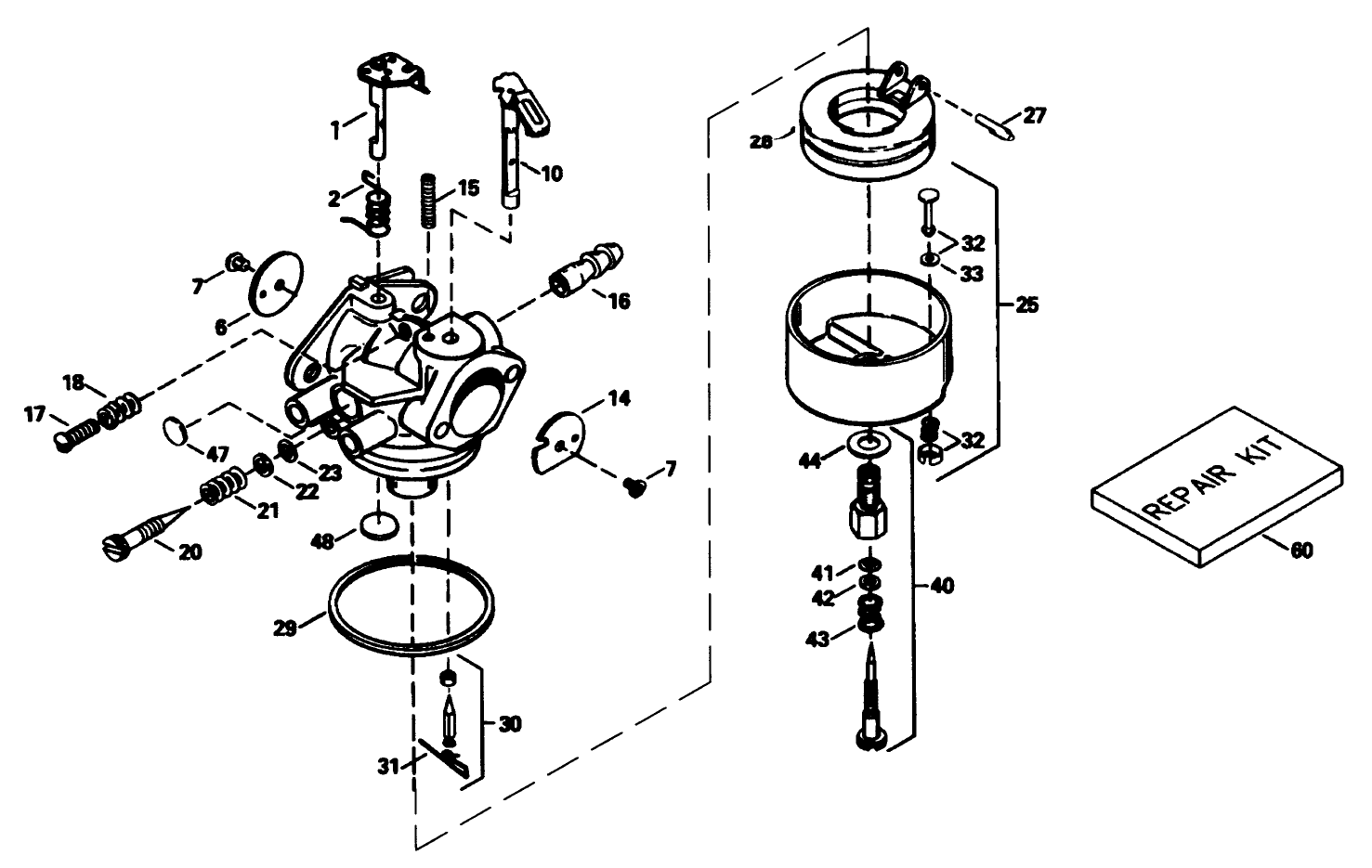 Carburetor No. 632370a