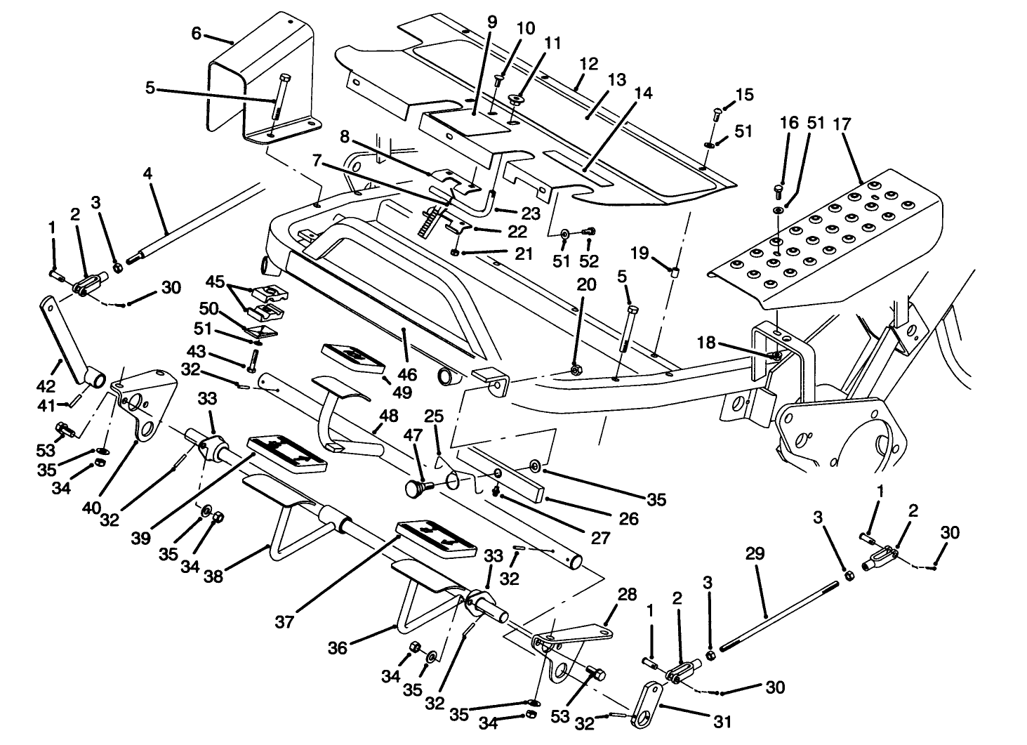 Control Pedal Assembly
