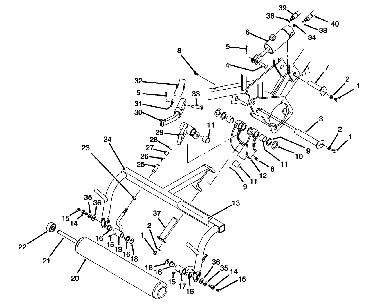 Pull Frame Assembly L.h.