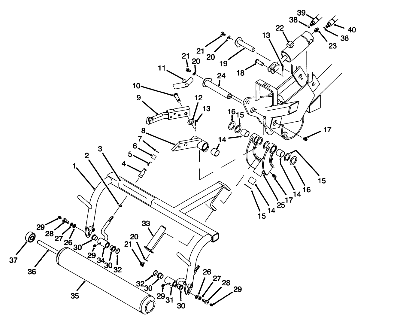 Pull Frame Assembly R.h.