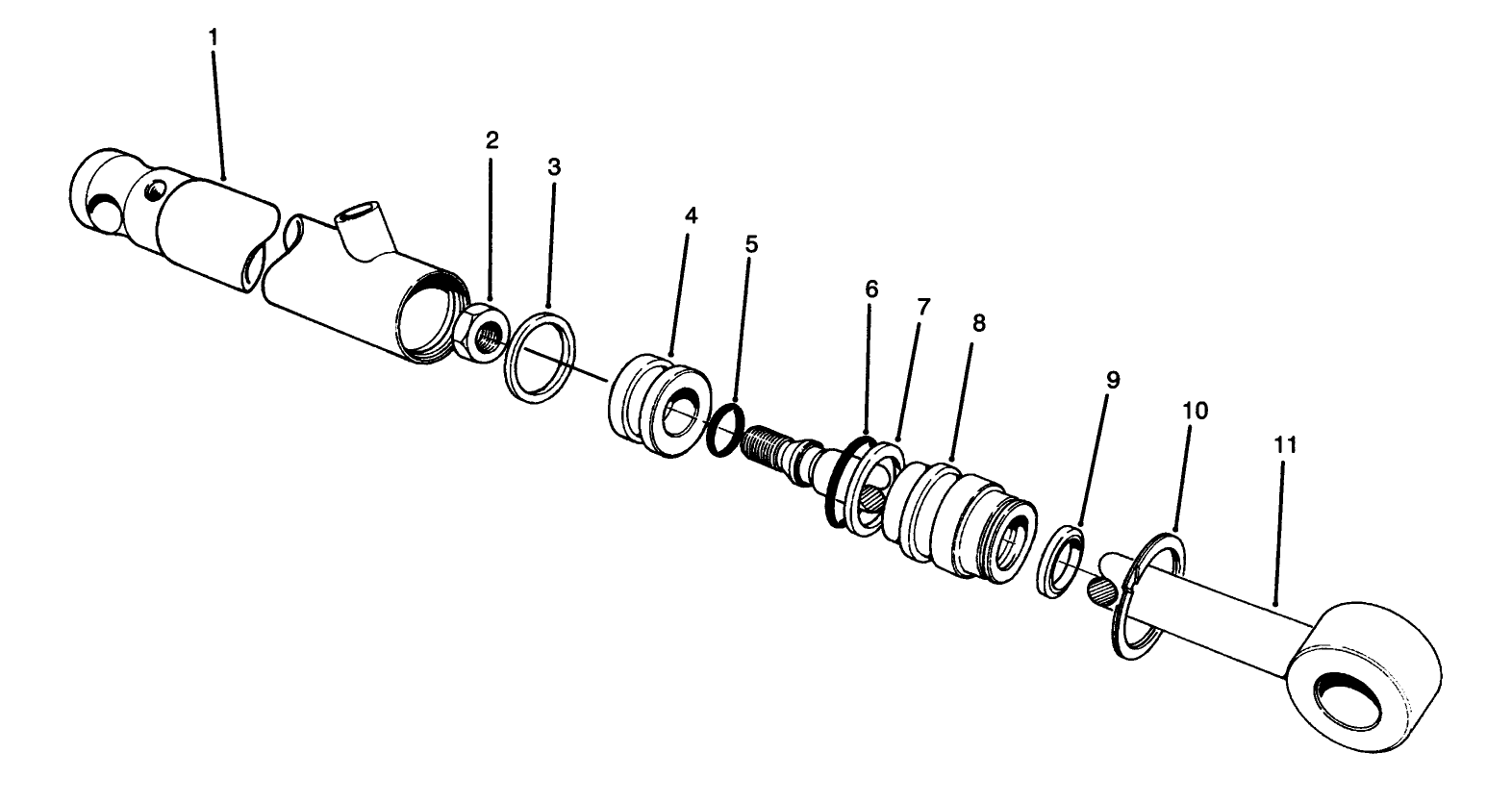 Hydraulic Cylinder No. 83-7230