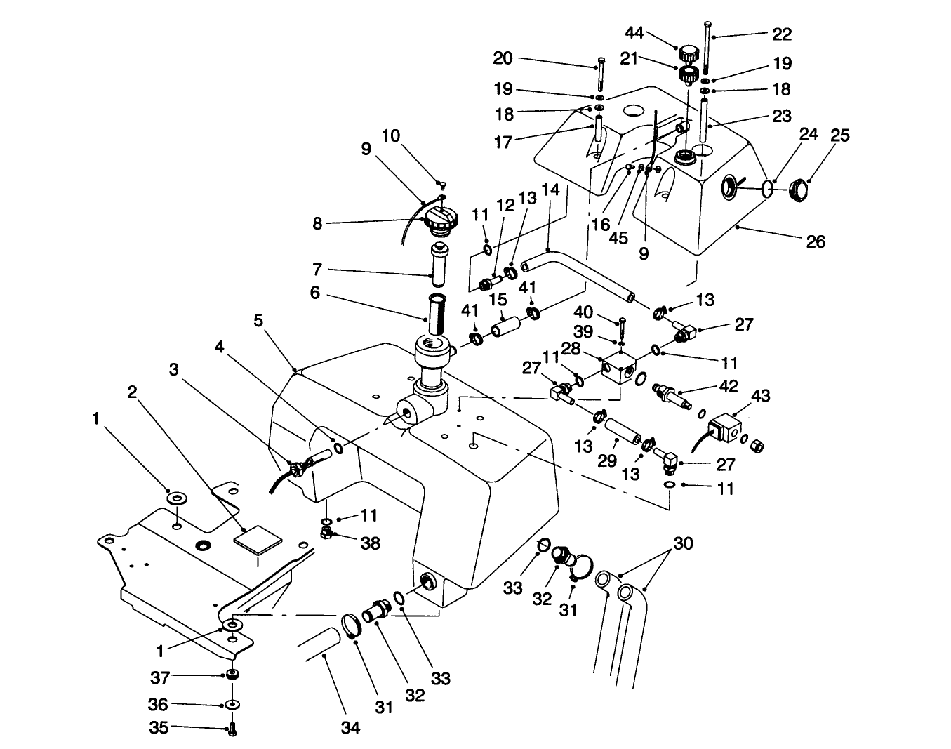 Hydraulic Reservoir Assembly