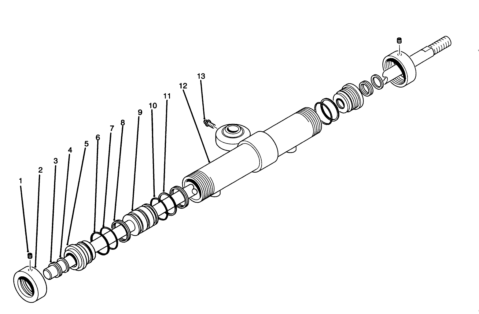 Hydraulic Cylinder Assembly No. 83-2330