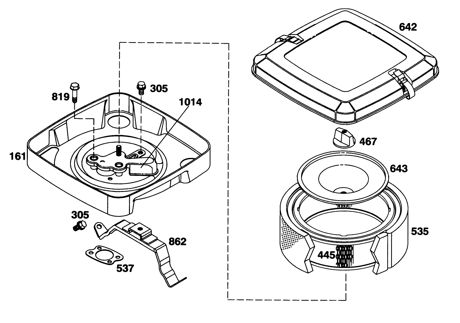 Engine Briggs & Stratton Model 303447-0479-01