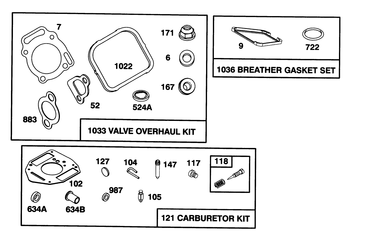 Engine Briggs & Stratton Model 303447-0479-01