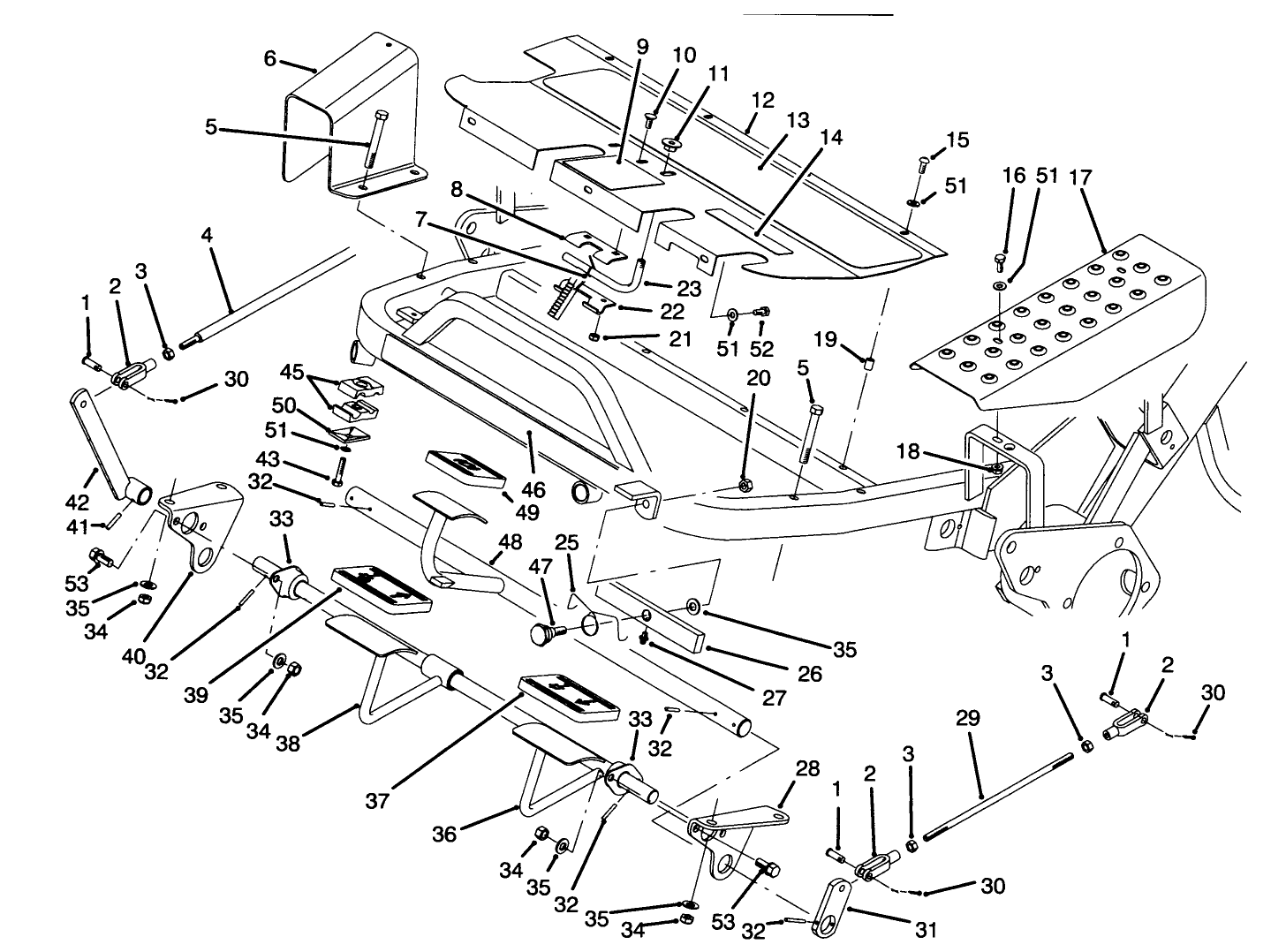 Control Pedal Assembly