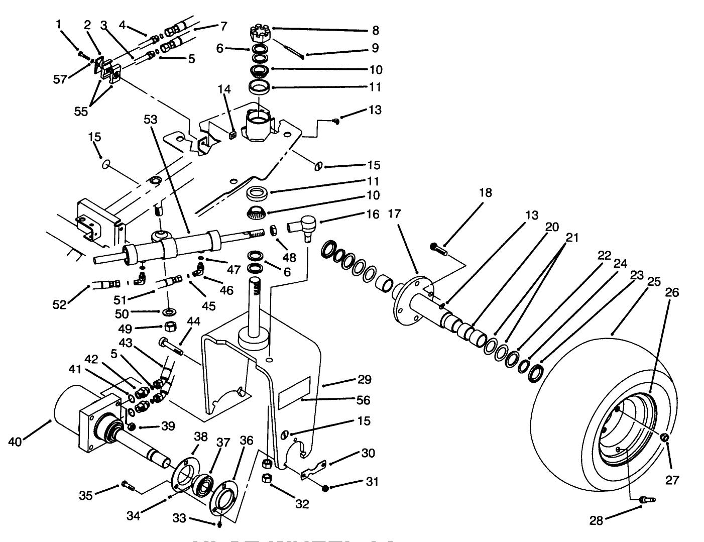 Rear Wheel Assembly