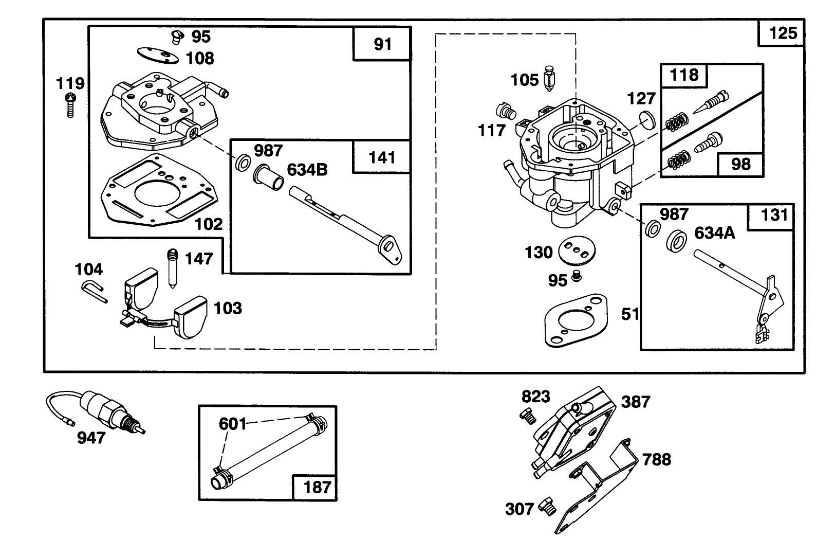 Engine Briggs & Stratton Model