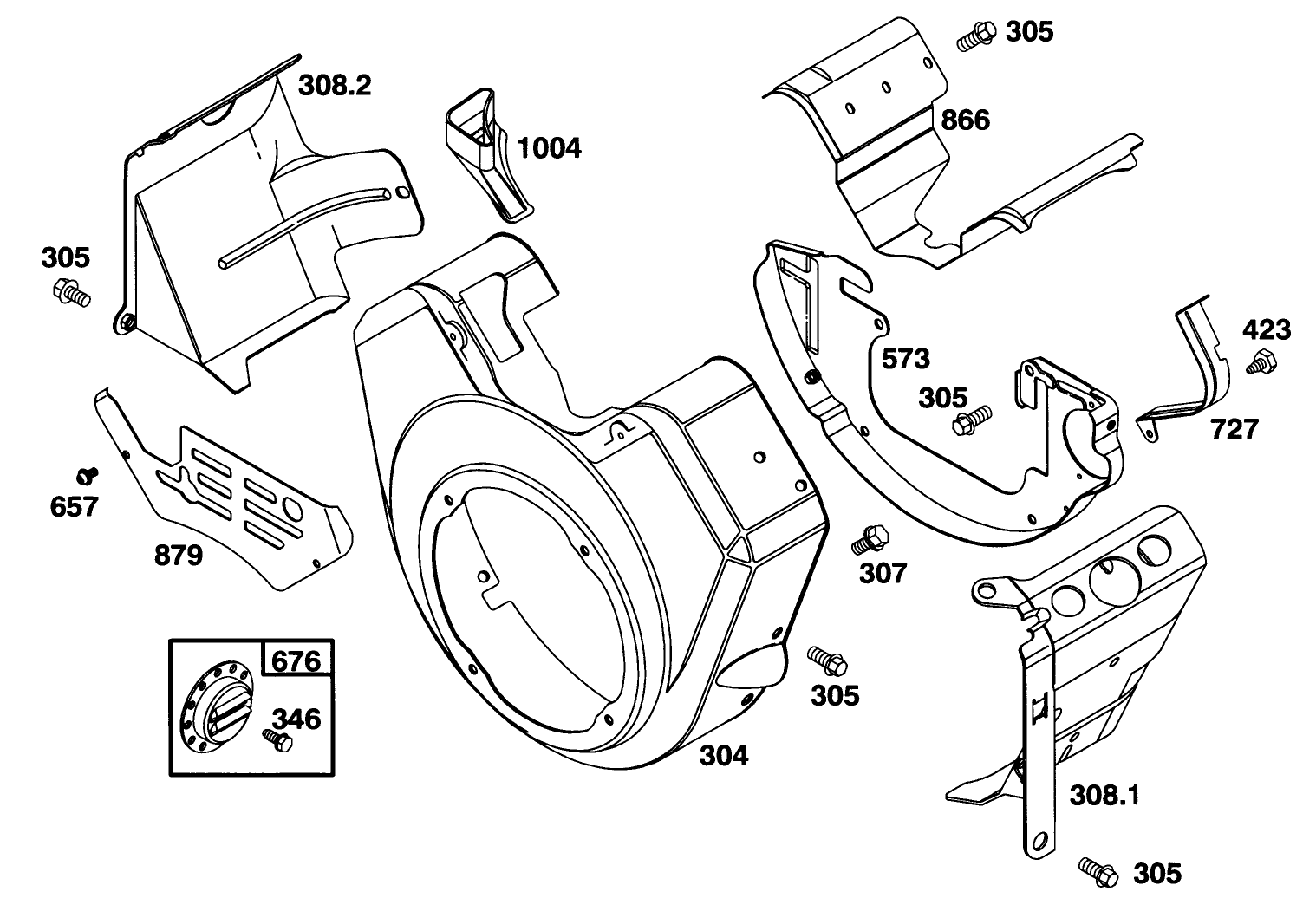 Engine Briggs & Stratton Model