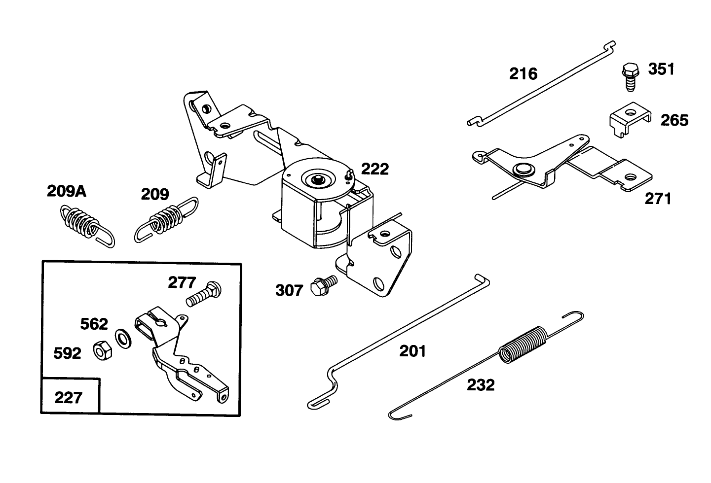Engine Briggs & Stratton Model