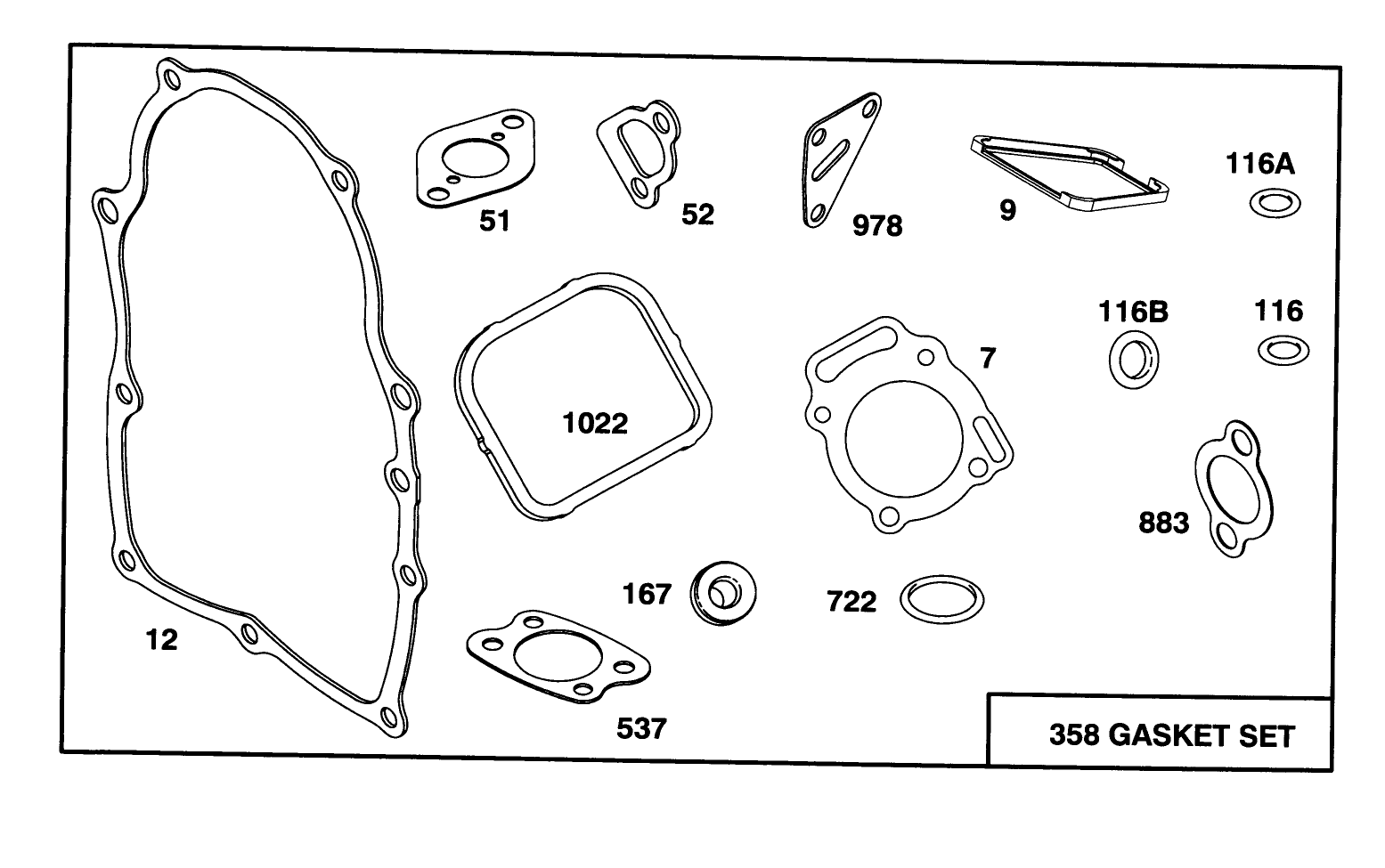 Engine Briggs & Stratton Model