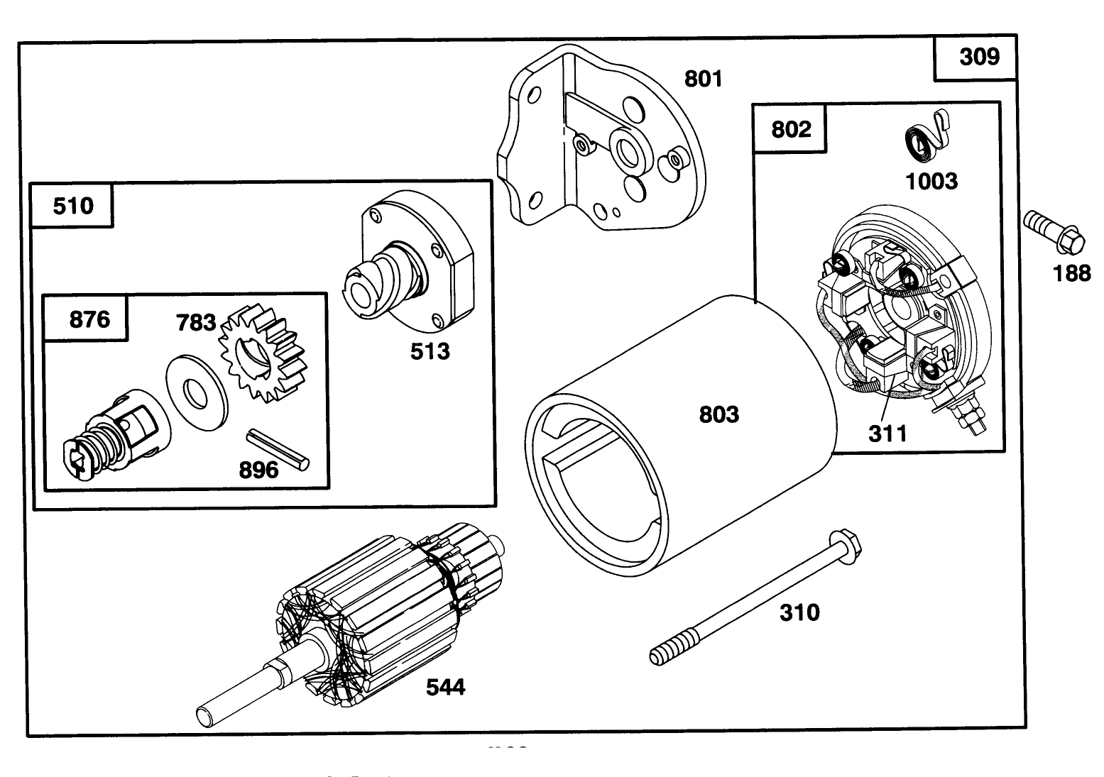 Engine Briggs & Stratton Model