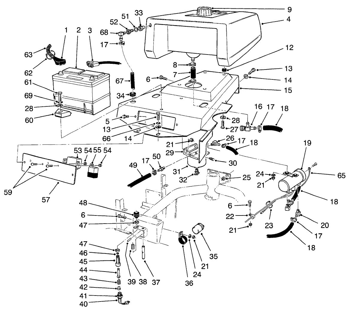 Gas Tank & Battery (continued)
