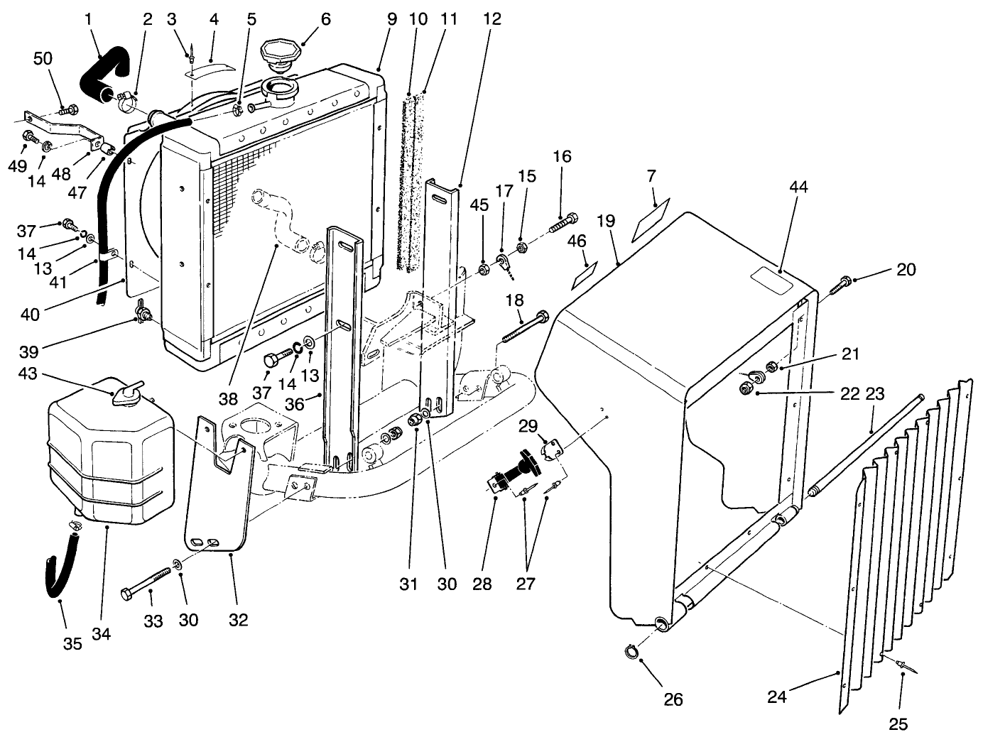 Radiator & Grille Assembly