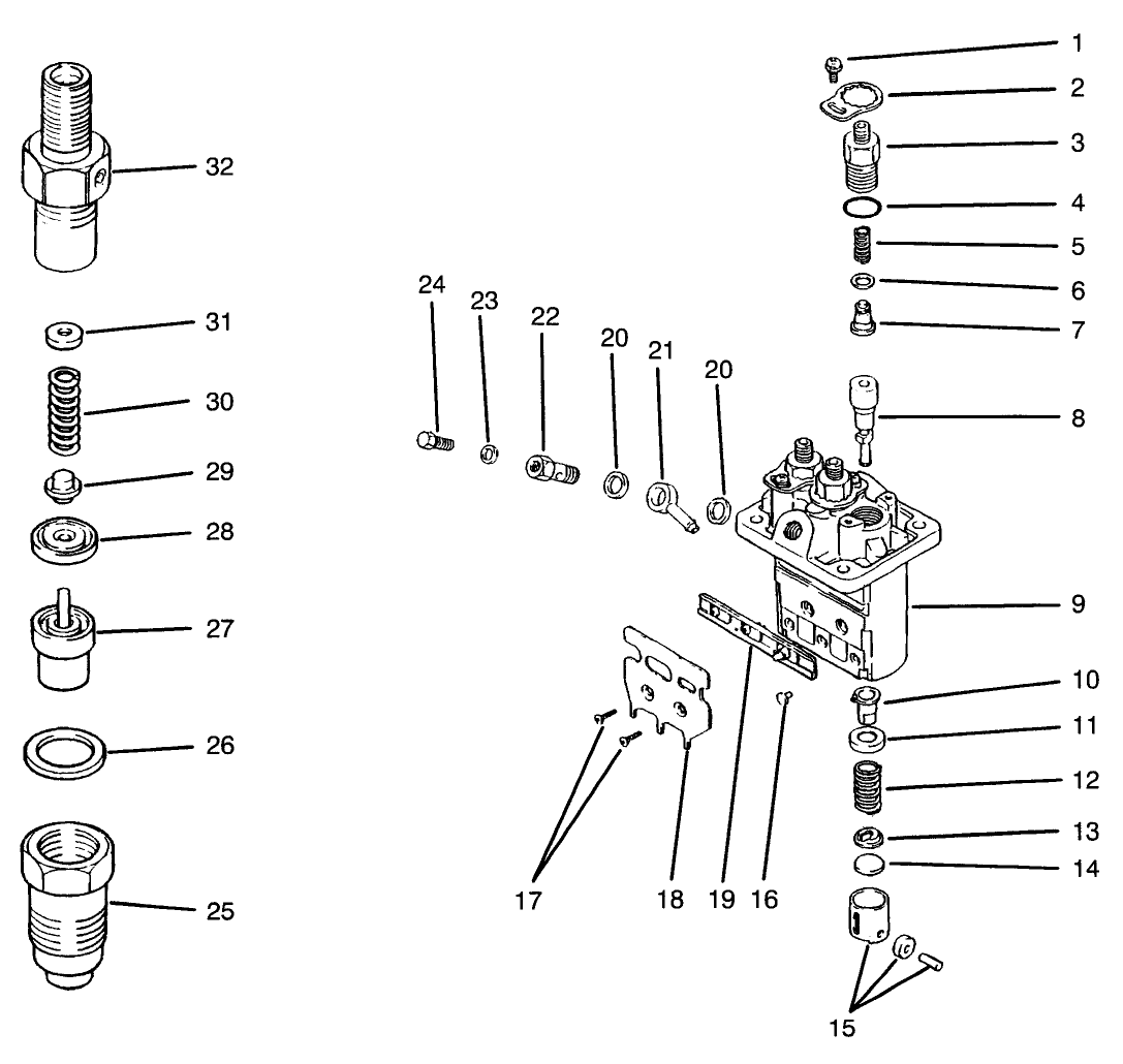 Fuel Injection Pump Assembly