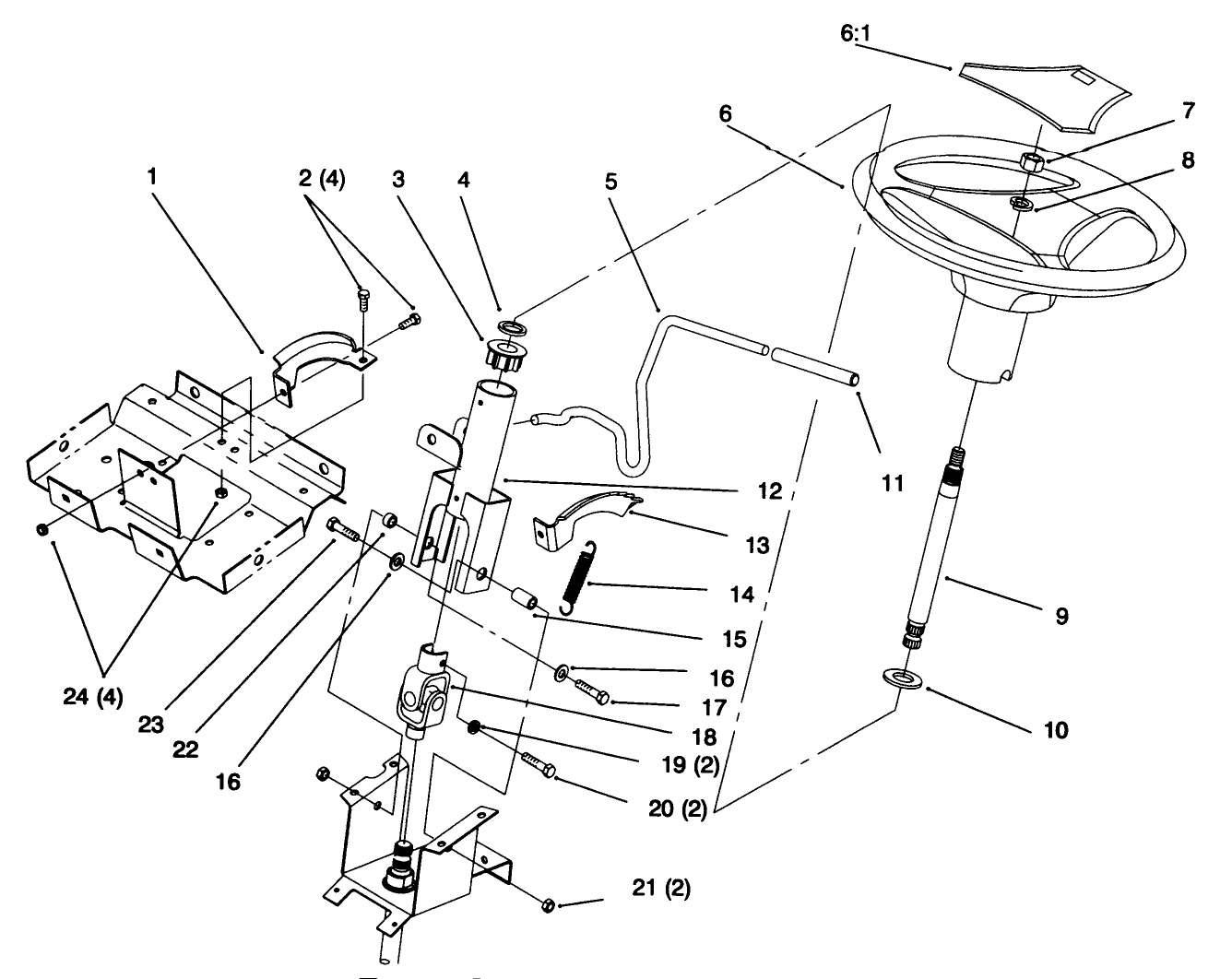 Steering Wheel And Tilt