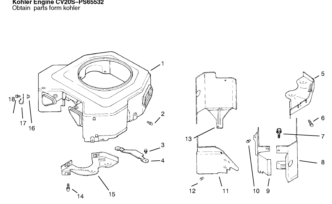 Blower Housing & Baffles