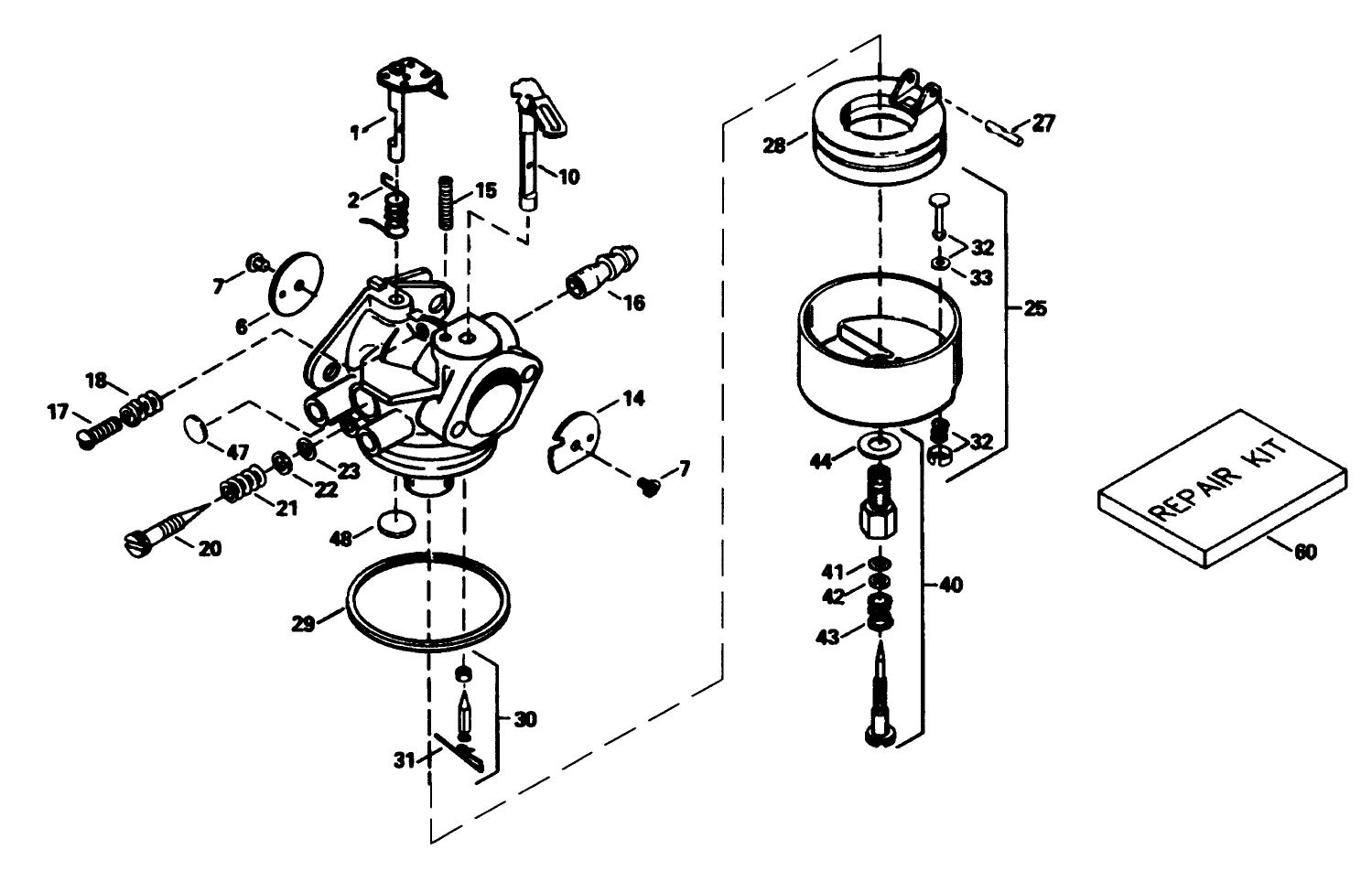 Carburetor No. 632370a