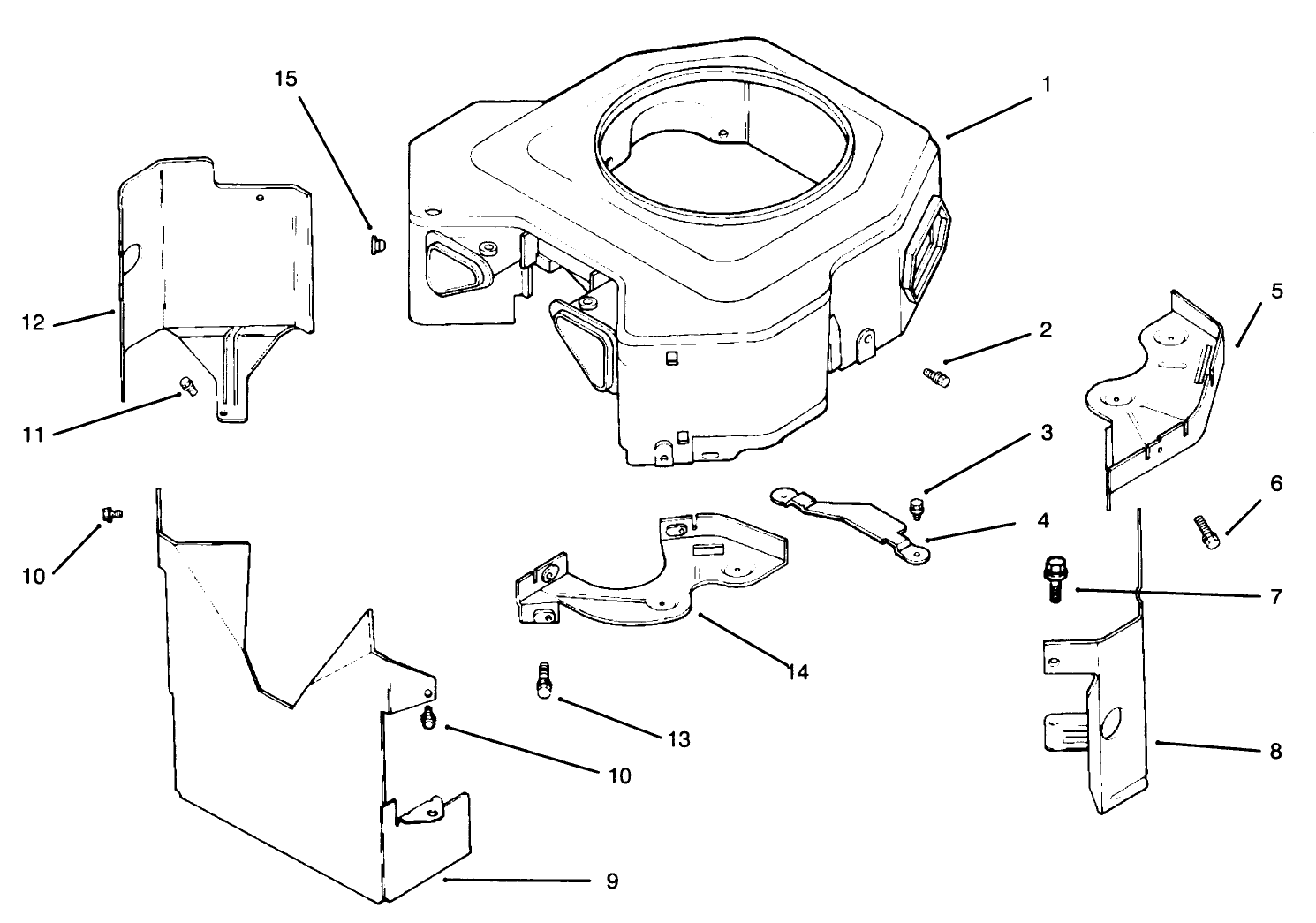 Blower Housing & Baffles