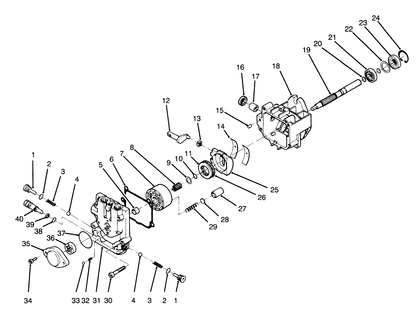 Hydraulic Pump Assembly No. 82-8220