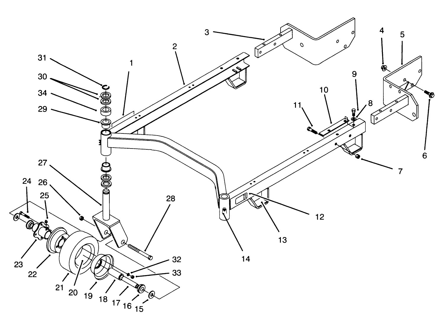 Carrier Frame Assembly
