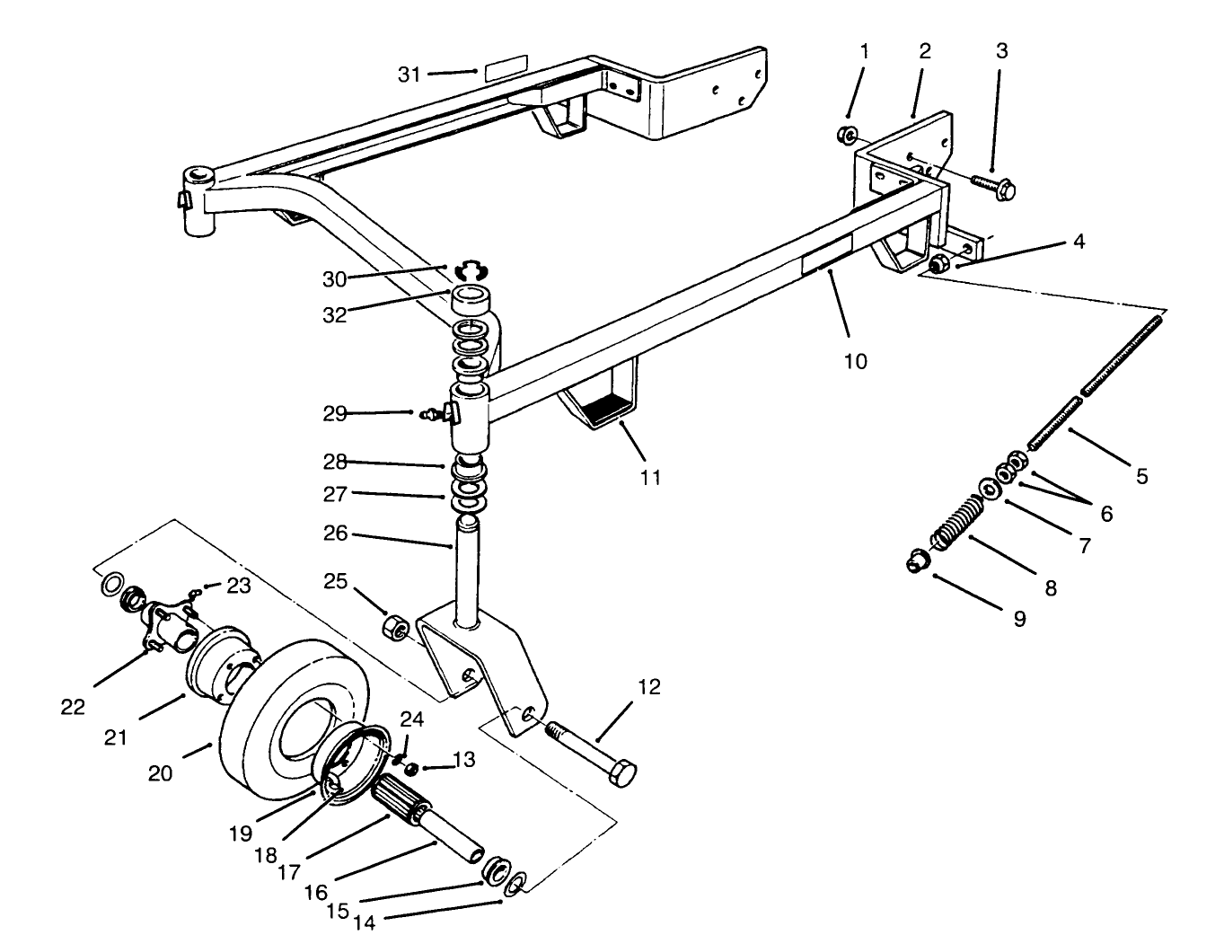 Carrier Frame Assembly
