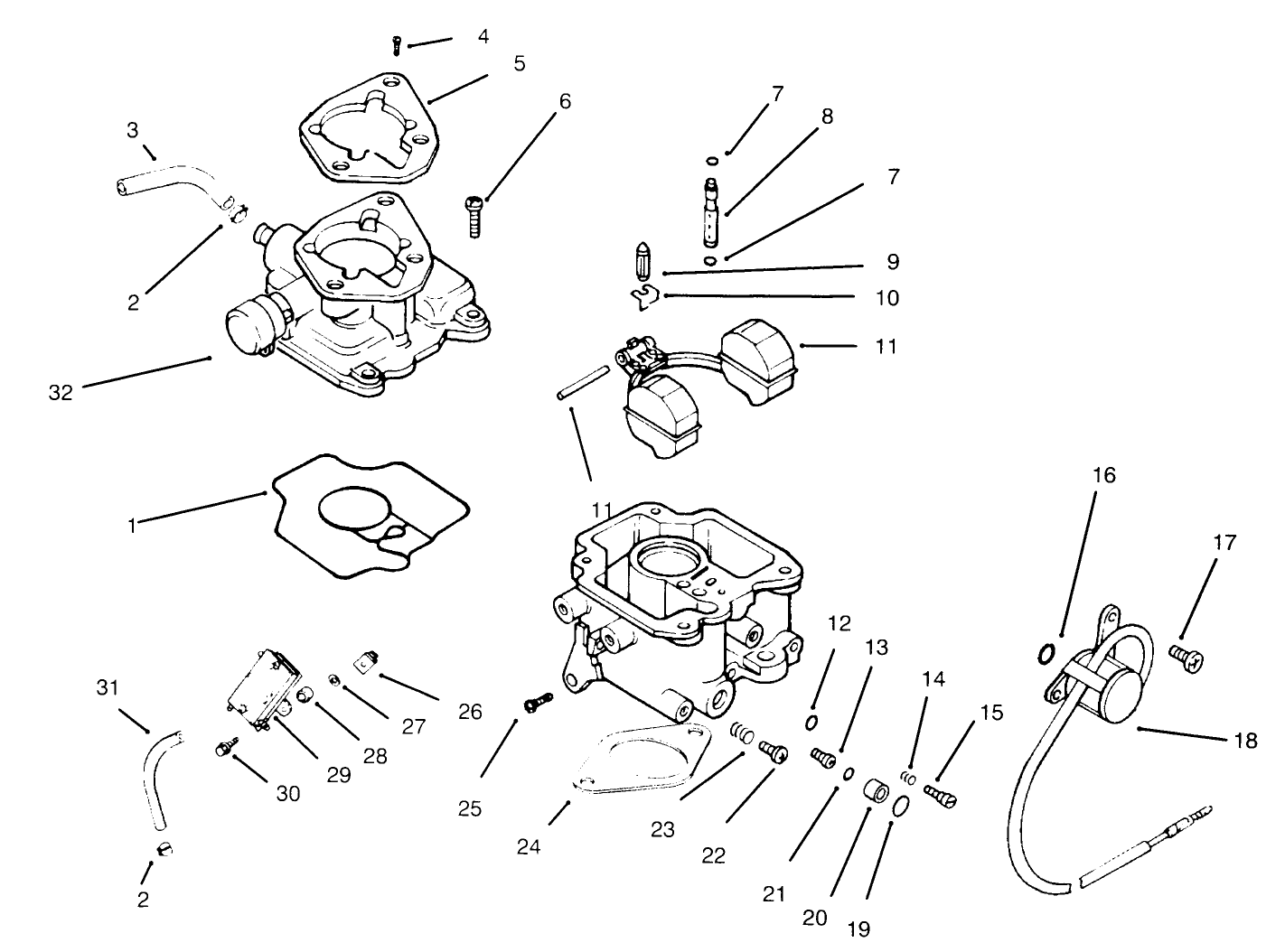 Carburetor And Fuel Pump