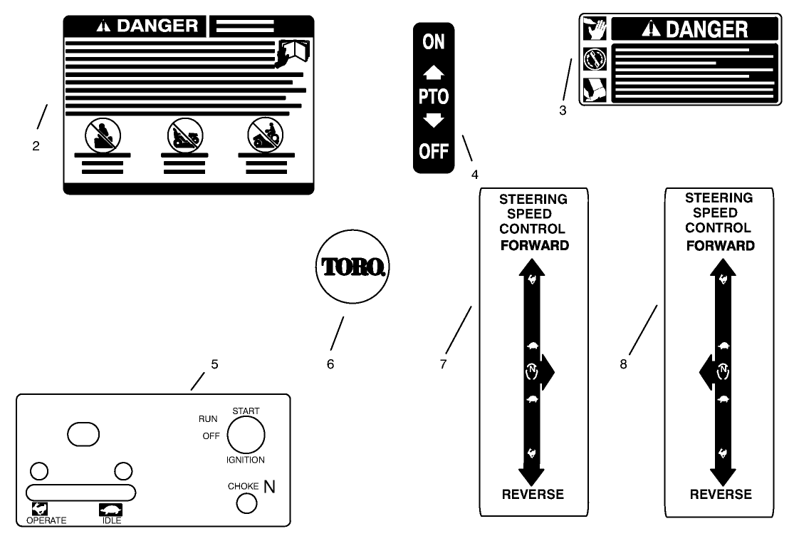 Parts – 616-Z Tractor | Toro