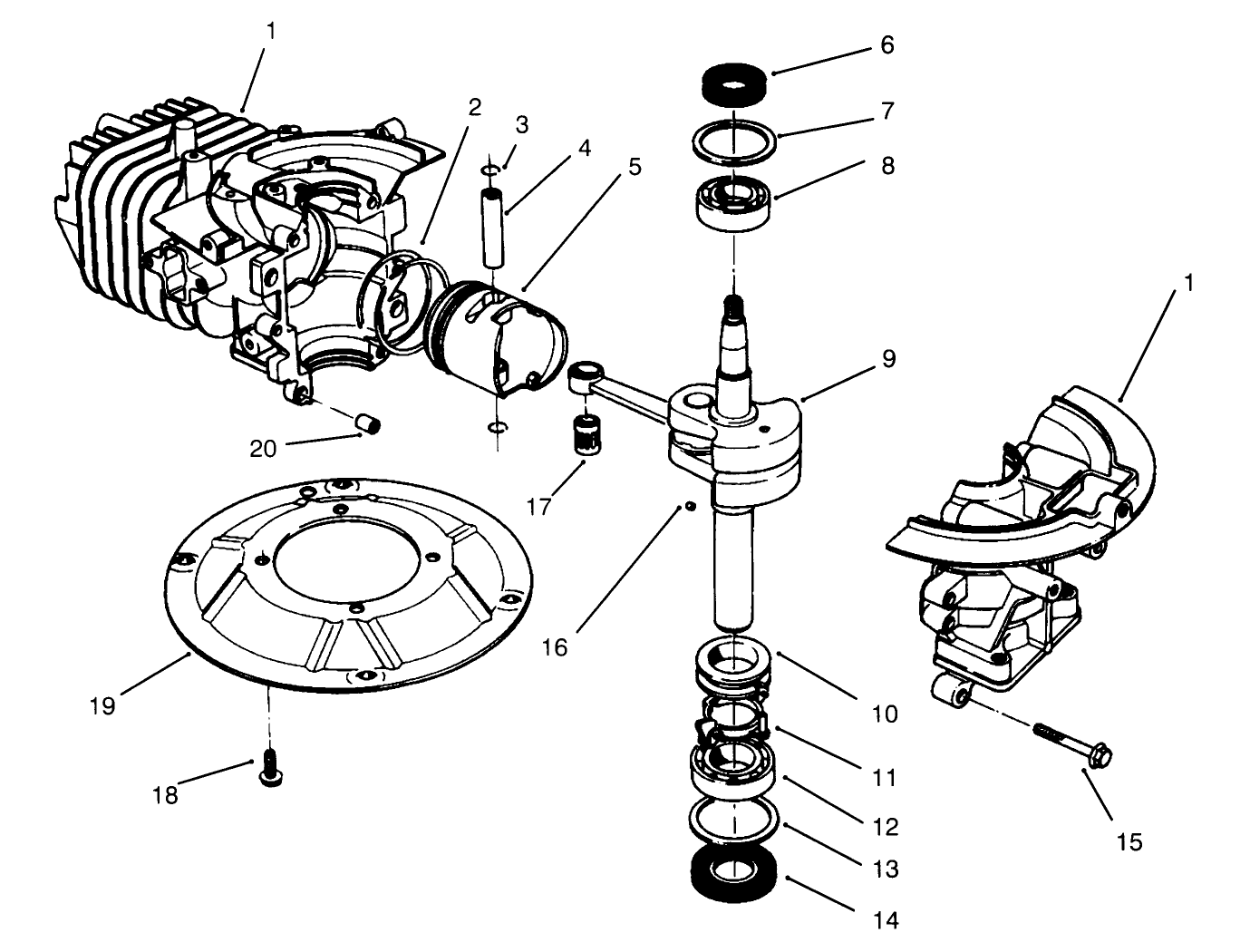 Crankshaft Assembly (model No. 47ps5-3)