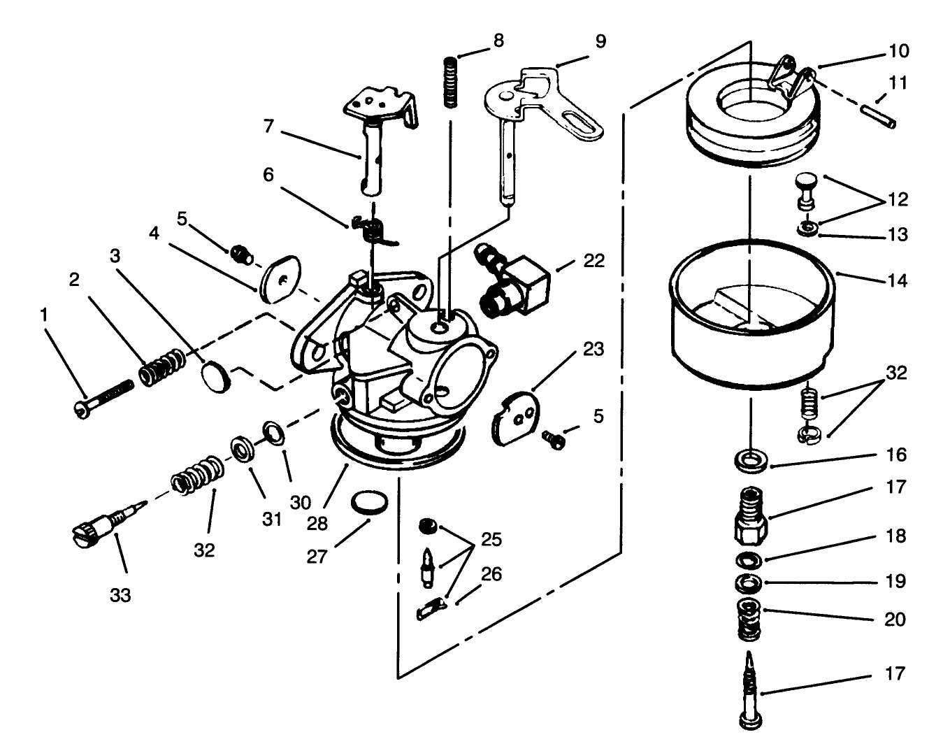 Carburetor No. 632107a