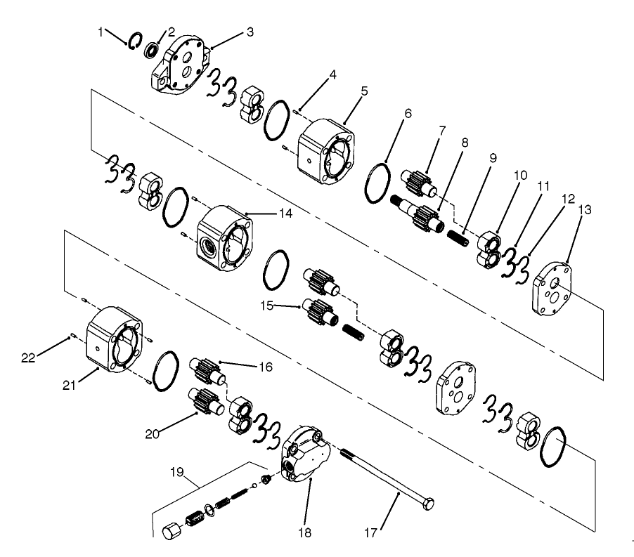 HYDRAULIC PUMP No. 93-1376