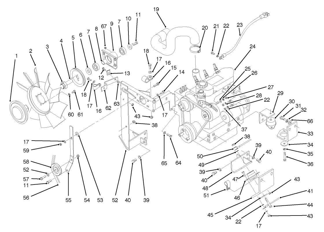 ENGINE INSTALLATION ASSEMBLY