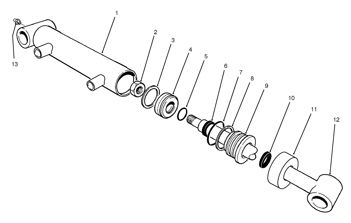 HYDRAULIC CYLINDER NO. 93-9311