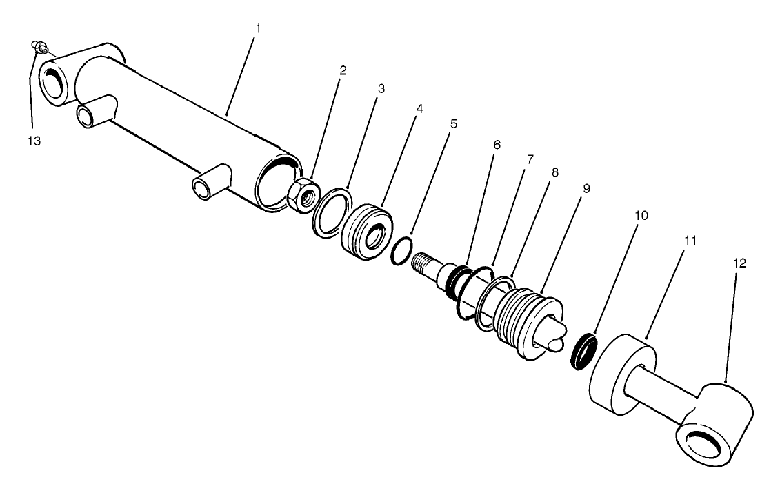 HYDRAULIC CYLINDER NO. 93-9310
