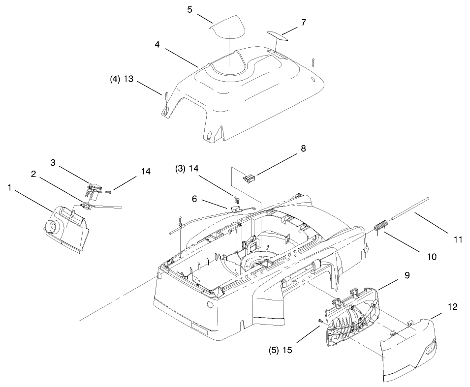 Cover, Mulch Plug And Panel Assembly