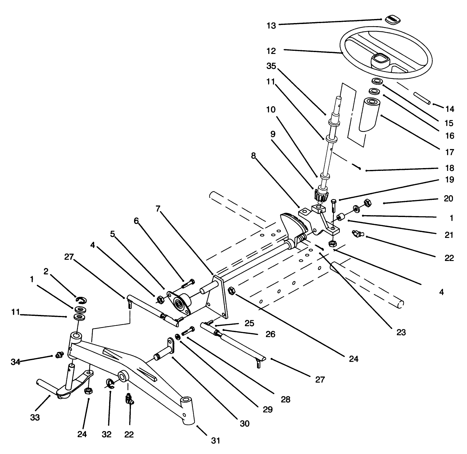 Front Axle And Steering