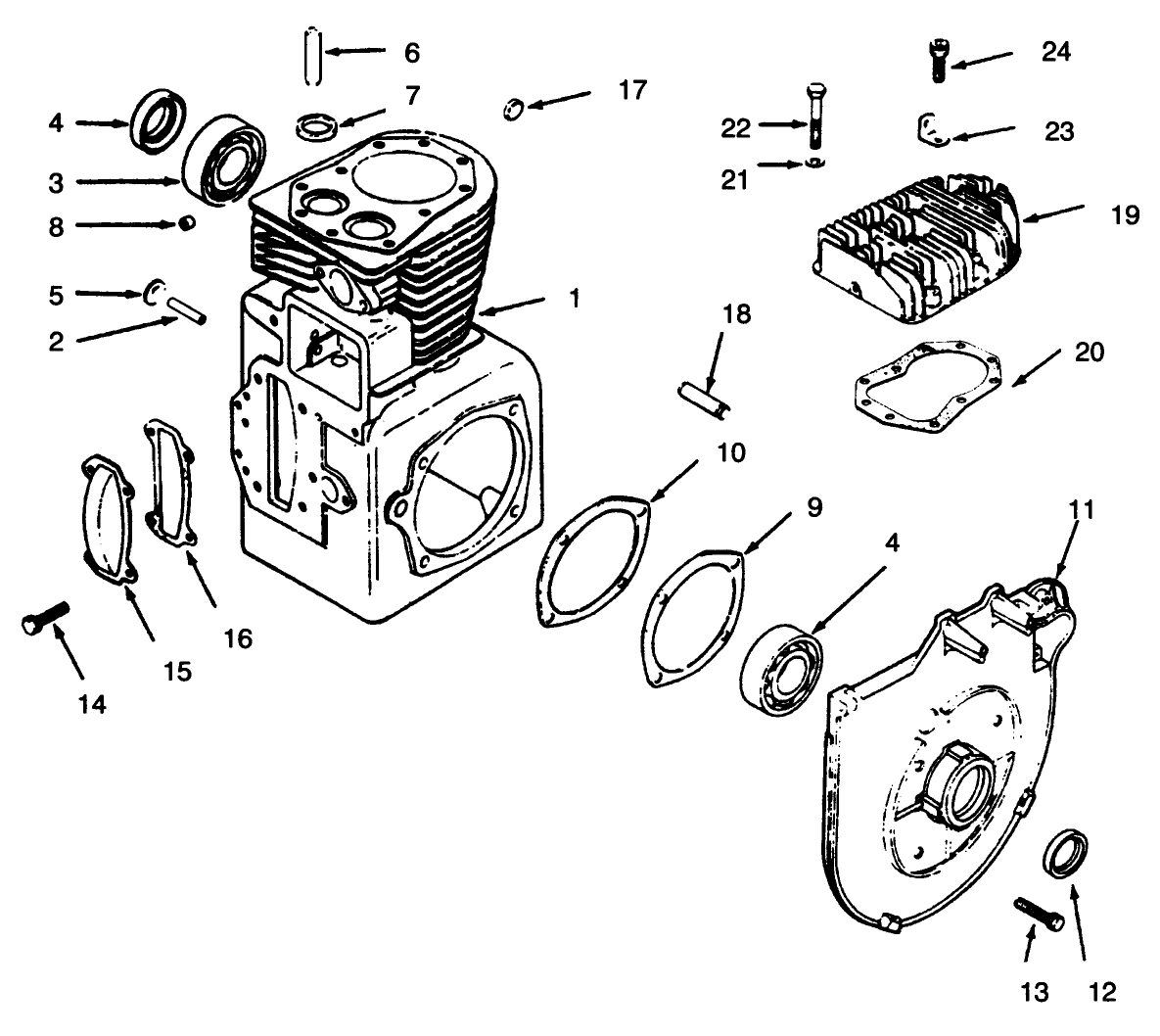 Crankcase And Cylinder Head